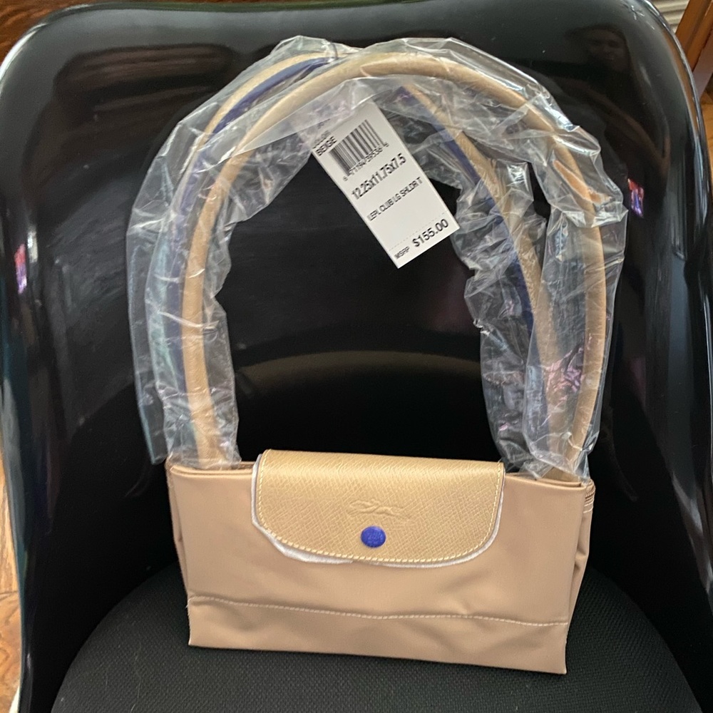 Longchamp large canvas club tote NEW! - Picture 4 of 10